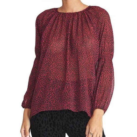 RACHEL Rachel Roy Printed Top - Picture 1 of 2